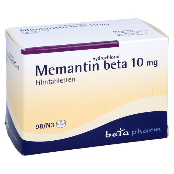 MEMANTINHYDROCHLORID beta 10 mg Filmtabletten 98 St