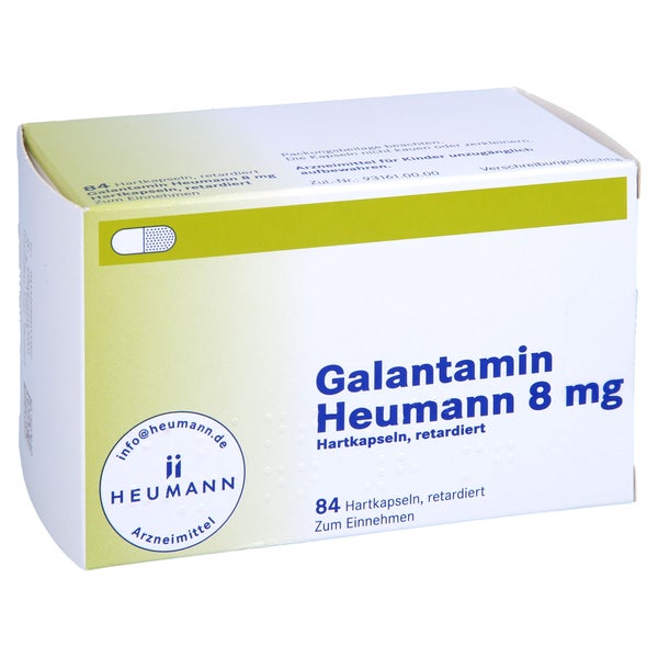 GALANTAMIN Heumann 8 mg Hartkapseln retardiert 84 St