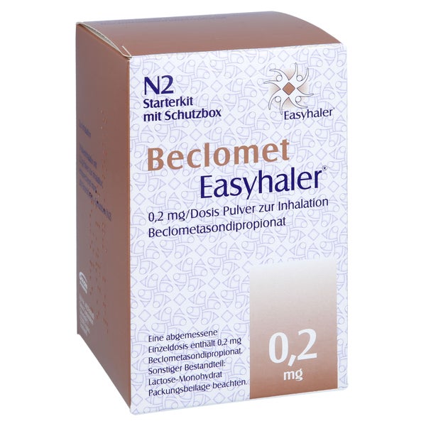 BECLOMET Easyhaler 0,2 mg 200 ED Starterkit 1 St
