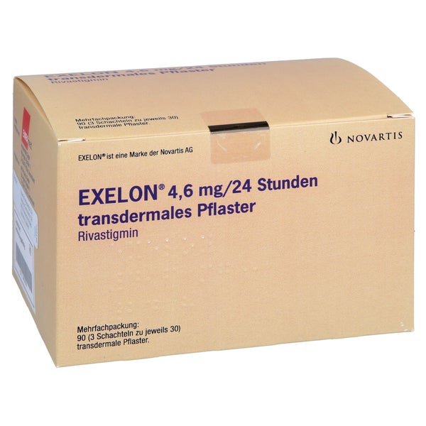 EXELON 4,6 mg/24 Stunden transdermale Pflaster 90 St