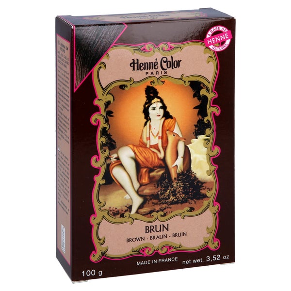 Henna Color  Naturhaarfärbemittel Hennè Pulver Pflanzen Haar Farbe Öko NEU Braun 100 g