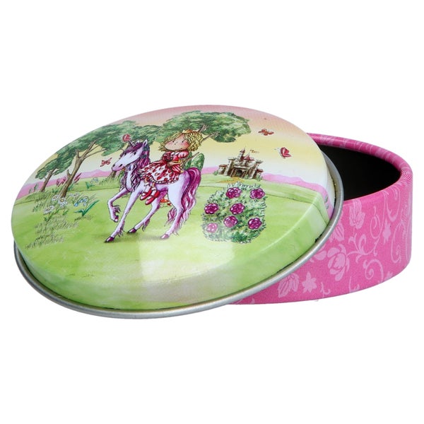 Milchzahndose Prinzessin oval Blech 1 St