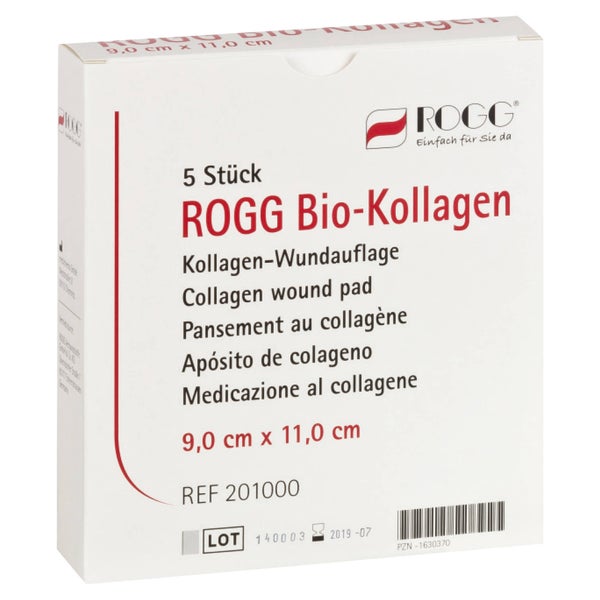 ROGG Bio-kollagen 2,2x2,7 cm 10 St