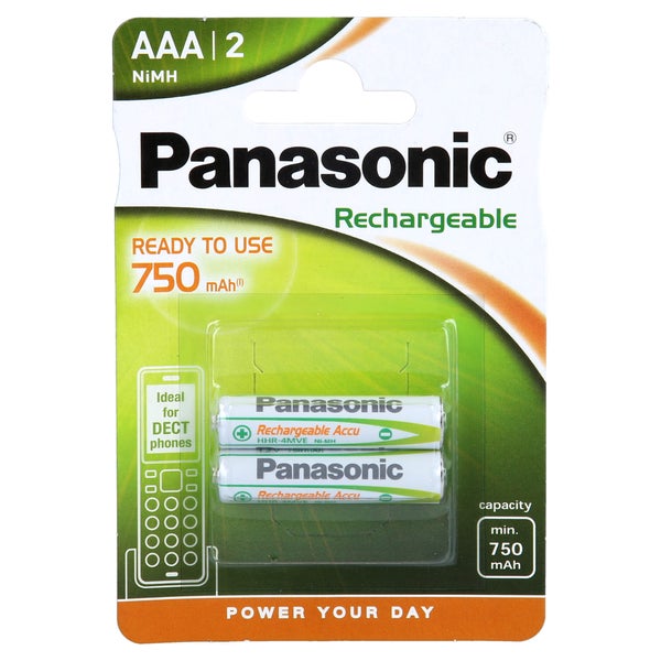 AKKU Batterien Micro AAA 750mAh P03PL 2 St