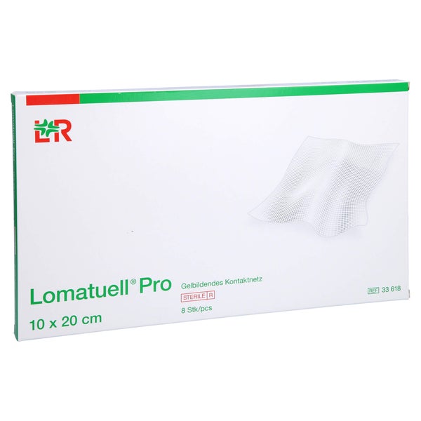 Lomatuell Pro 10x20 cm steril 8 St