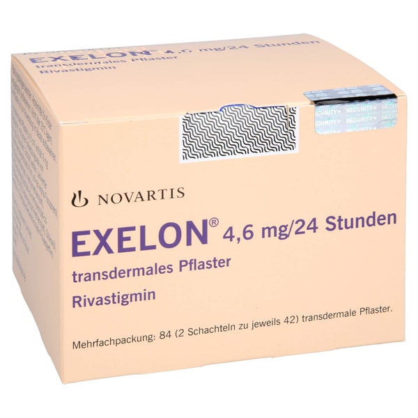 EXELON 4,6 mg/24 Stunden transdermale Pflaster 84 St