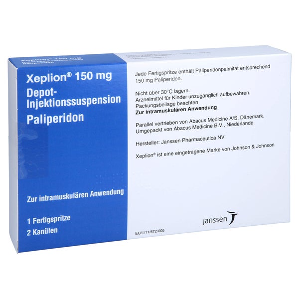XEPLION 150 mg Depot-Injektionssusp.i.e.Fertigspr. 1 St