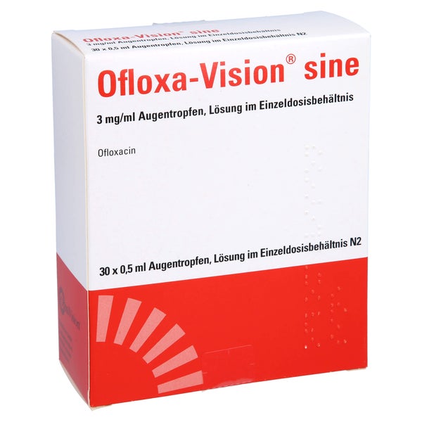 OFLOXA-Vision sine 3 mg/ml AT im Einzeldosisbeh. 30X0,5 ml