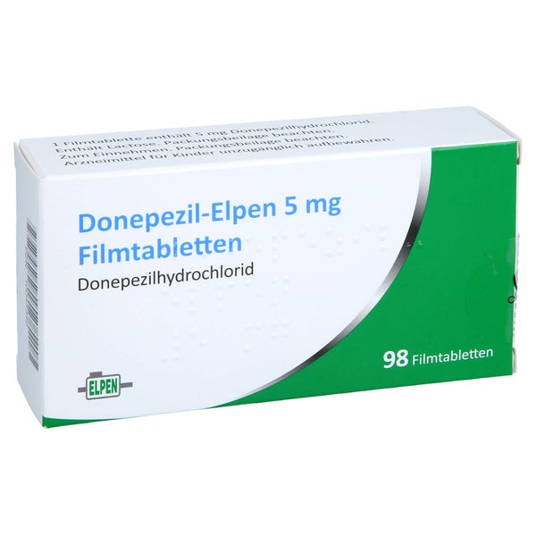 Donepezil-elpen 5 mg Filmtabletten 98 St