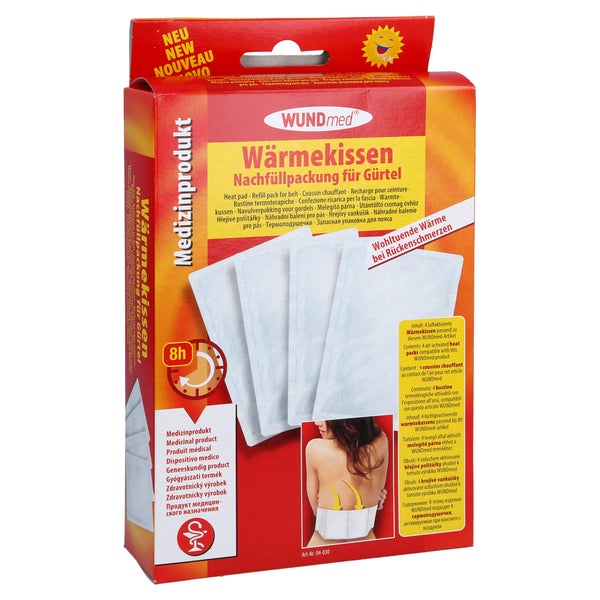 Wärmekissen Nachfüllpack F.gürtel einmal 4 St