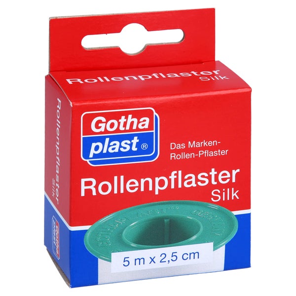 Rollenpflaster Silk 2,5 cmx5 m Euro 1 St