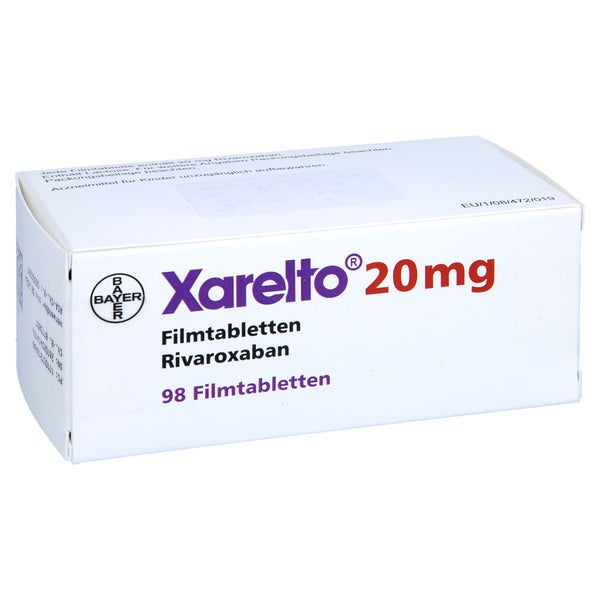 Xarelto 20 mg Filmtabletten 98 St