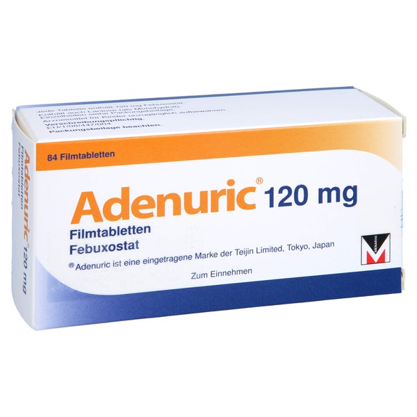 Adenuric 120 mg Filmtabletten 84 St