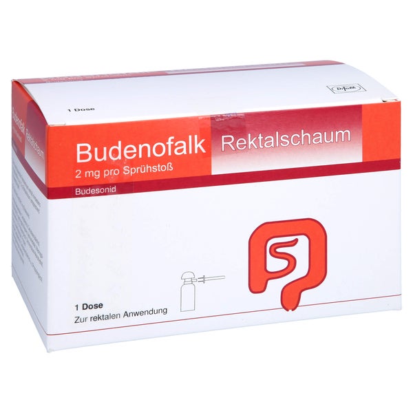 Budenofalk Rektalschaum 1x14 Hub 1 St