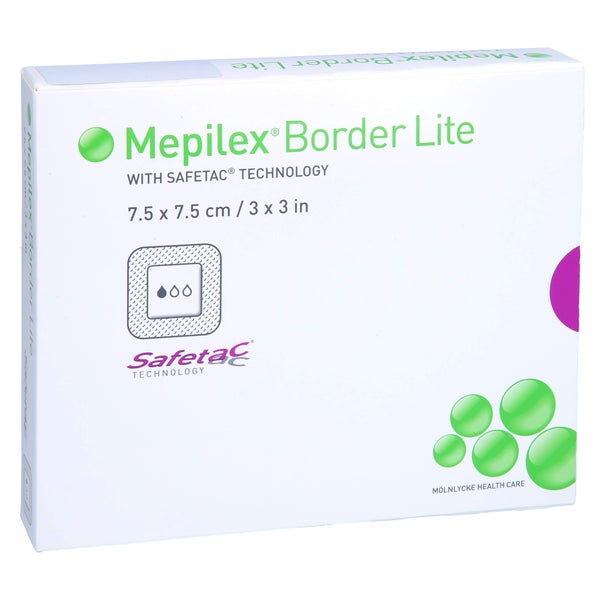 Mepilex Border Lite Schaumverb.10x10 cm 5 St