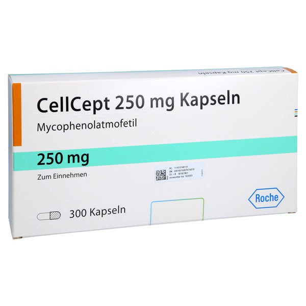 Cellcept 250 mg Hartkapseln 300 St