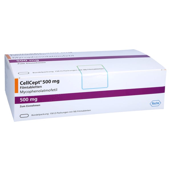 Cellcept 500 mg Filmtabletten 150 St
