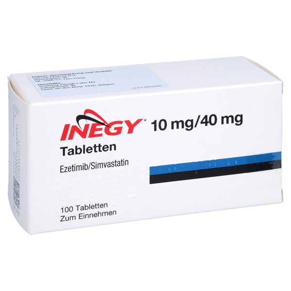 Inegy 10 Mg/40 mg Tabletten 100 St