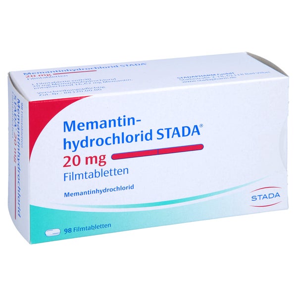 MEMANTINHYDROCHLORID STADA 20 mg Filmtabletten 98 St