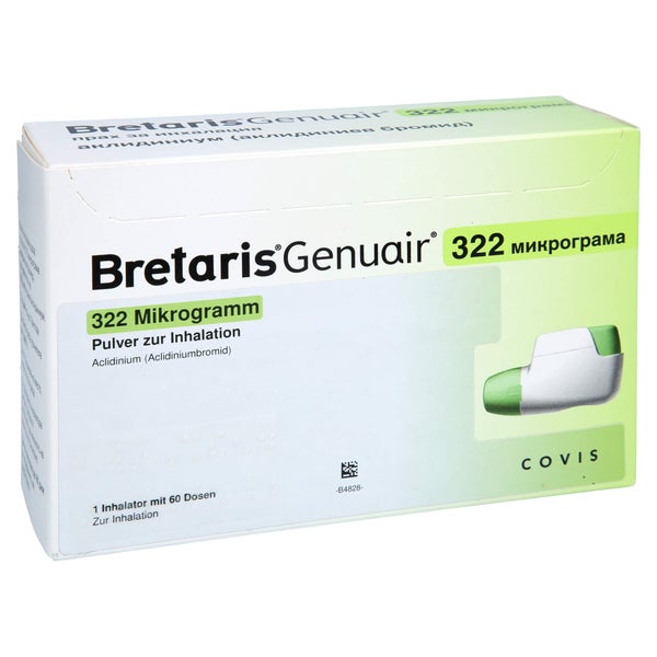 Bretaris Genuair 322 µg Pulver z.Inhalat 1 St