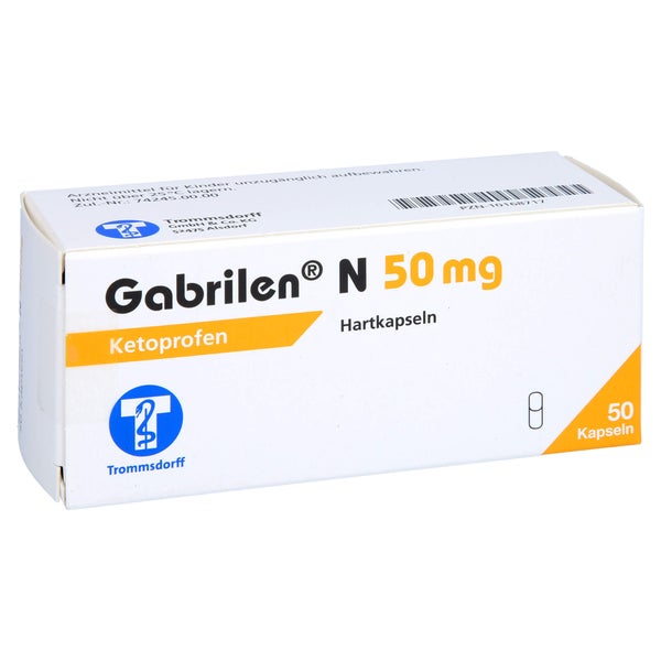 Gabrilen N 50 mg Hartkapseln 50 St