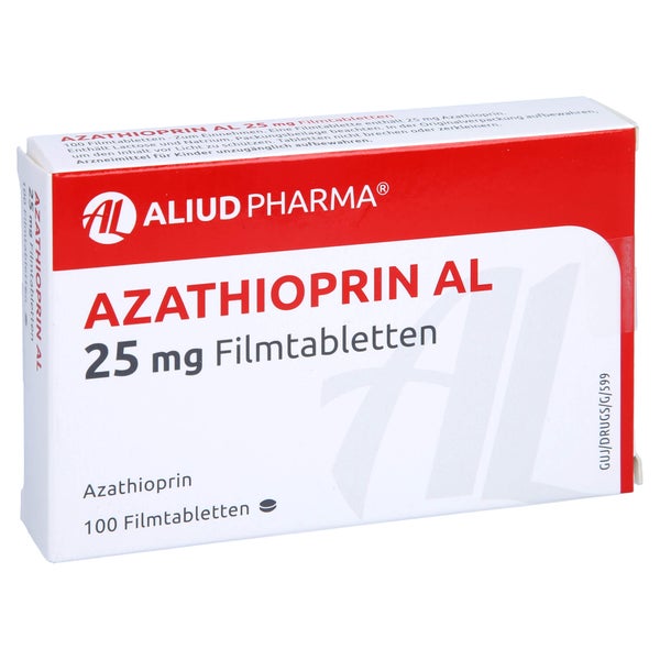 Azathioprin AL 25 mg Filmtabletten 100 St