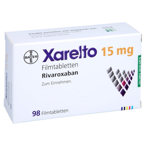 Xarelto 15 mg Filmtabletten 98 St