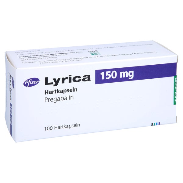 Lyrica 150 mg Hartkapseln 100 St