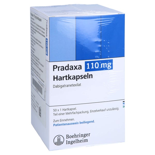Pradaxa 110 mg Hartkapseln 100 St