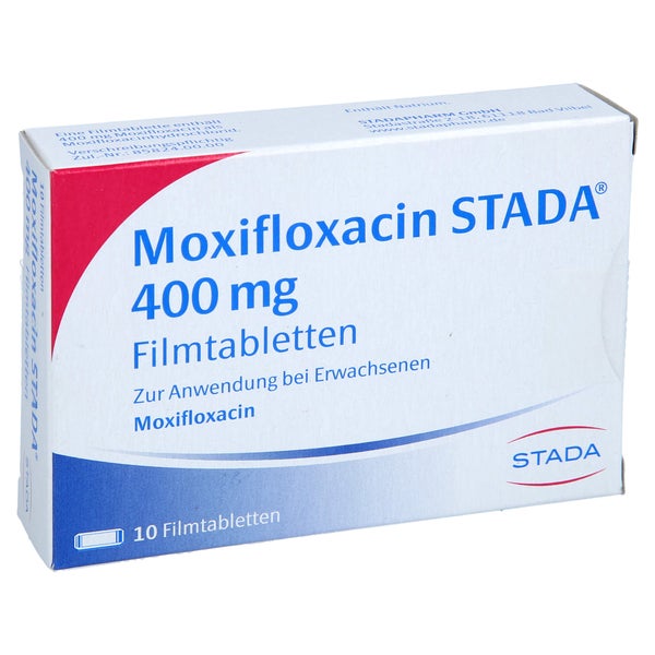 Moxifloxacin Stada 400 mg Filmtabletten 10 St