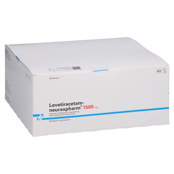 LEVETIRACETAM-neuraxpharm 1500 mg G.z.H.e.Lsg.Ein 200 St