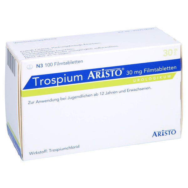 Trospium Aristo 30 mg Filmtabletten 100 St