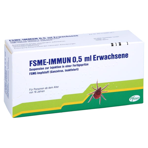 FSME IMMUN Erwachsene Inj.-Susp.i.Fertigspr.o.Kan. 1 St