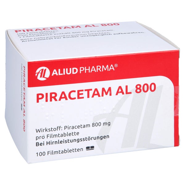 Piracetam AL 800 Filmtabletten 100 St