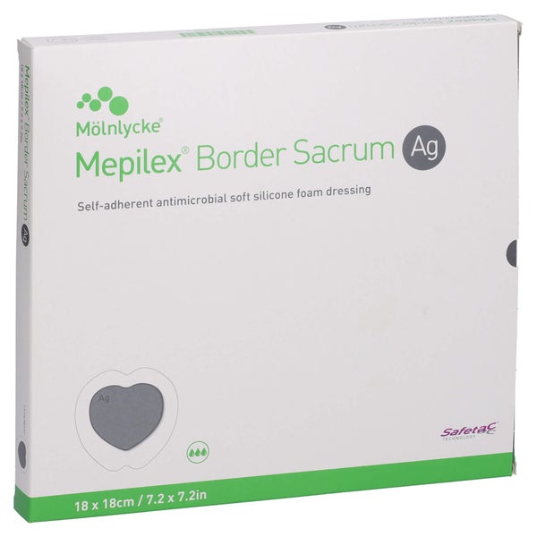 Mepilex Border Sacrum Ag Schaumverb.18x1 5 St