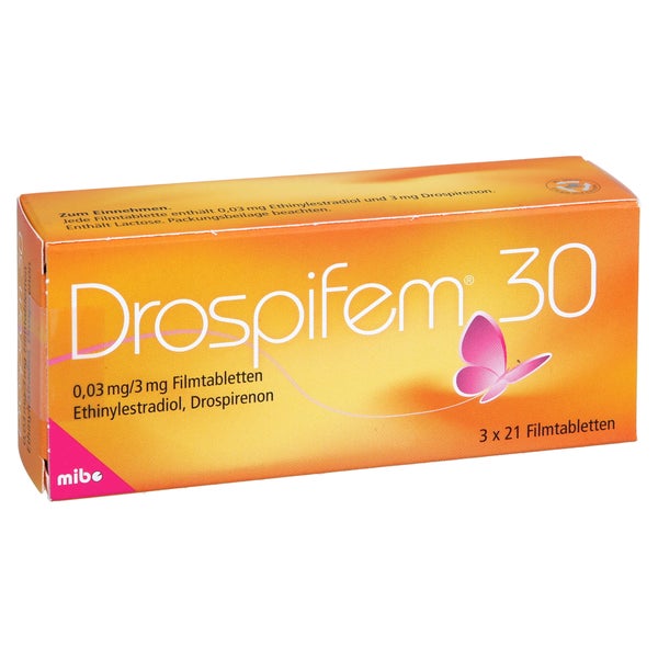 Drospifem 30 0,03 mg/3 mg Filmtabletten 3X21 St