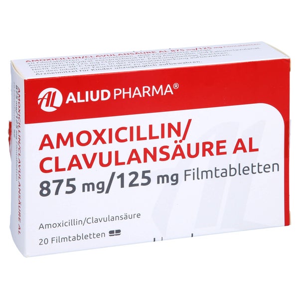 AMOXICILLIN/Clavulansäure AL 875mg/125mg 20 St