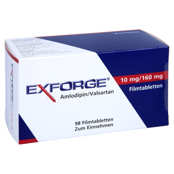 Exforge 10 Mg/160 mg Filmtabletten 98 St