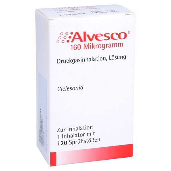 ALVESCO 160 µg 120 Hub Druckgasinhalation 1 St