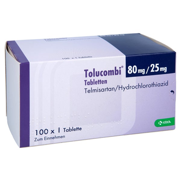 Tolucombi 80 Mg/25 mg Tabletten 100 St