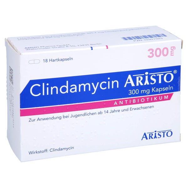 Clindamycin Aristo 300 mg Hartkapseln 18 St
