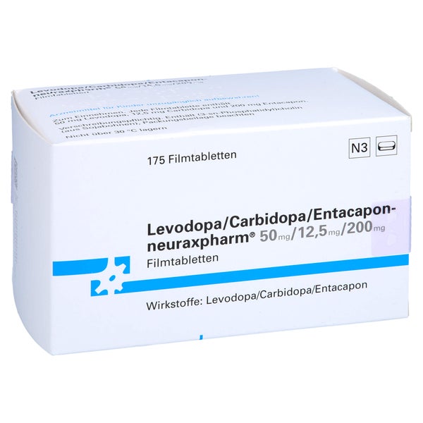 LEVODOPA/Carbidopa/Entacapon-neurax 50/12,5/200 175 St