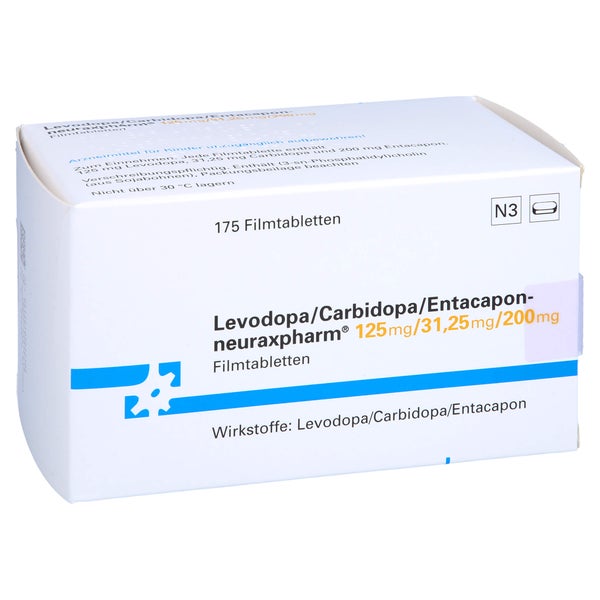 LEVODOPA/Carbidopa/Entacapon-neurax 125/31,25/200 175 St