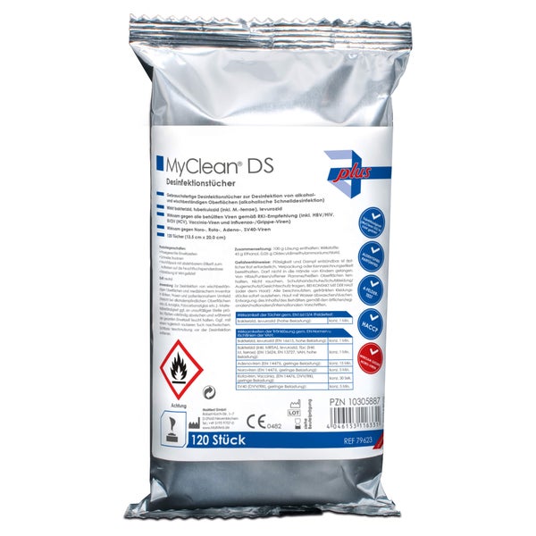 Myclean DS Desinfektionstüch.nachf.neutr 120 St