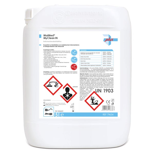 Myclean IN Instrumentendesinfektion Seri 5 l