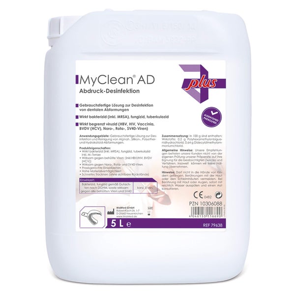 Myclean AD Abdruck Desinfektion&Reinigun 5 l