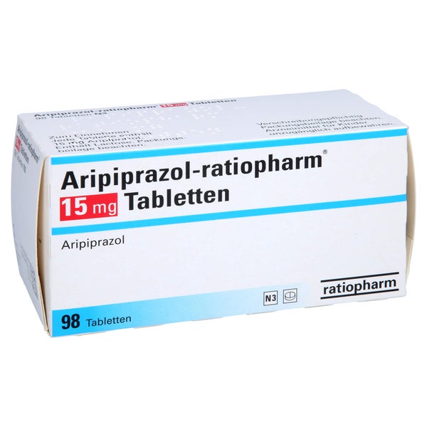 Aripiprazol-ratiopharm 15 mg Tabletten 98 St