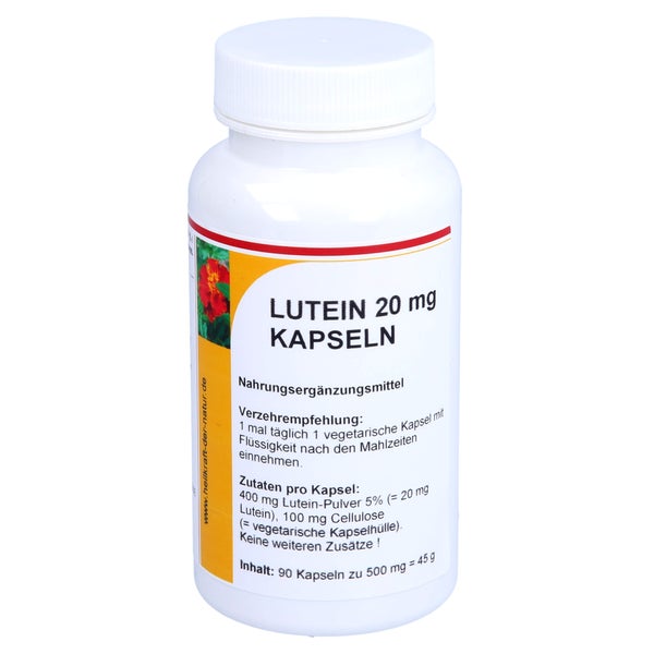 Lutein 20 mg Kapseln 90 St