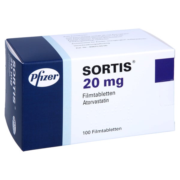 Sortis 20 mg Filmtabletten 100 St
