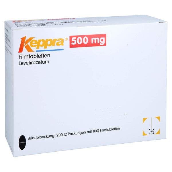 Keppra 500 mg Filmtabletten 200 St